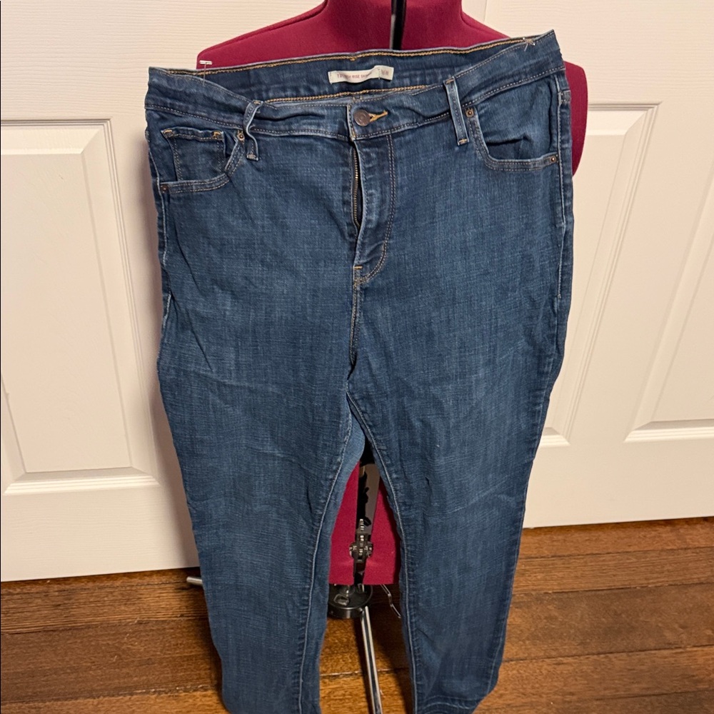 Levi's Women's Dark Blue Skinny Jeans